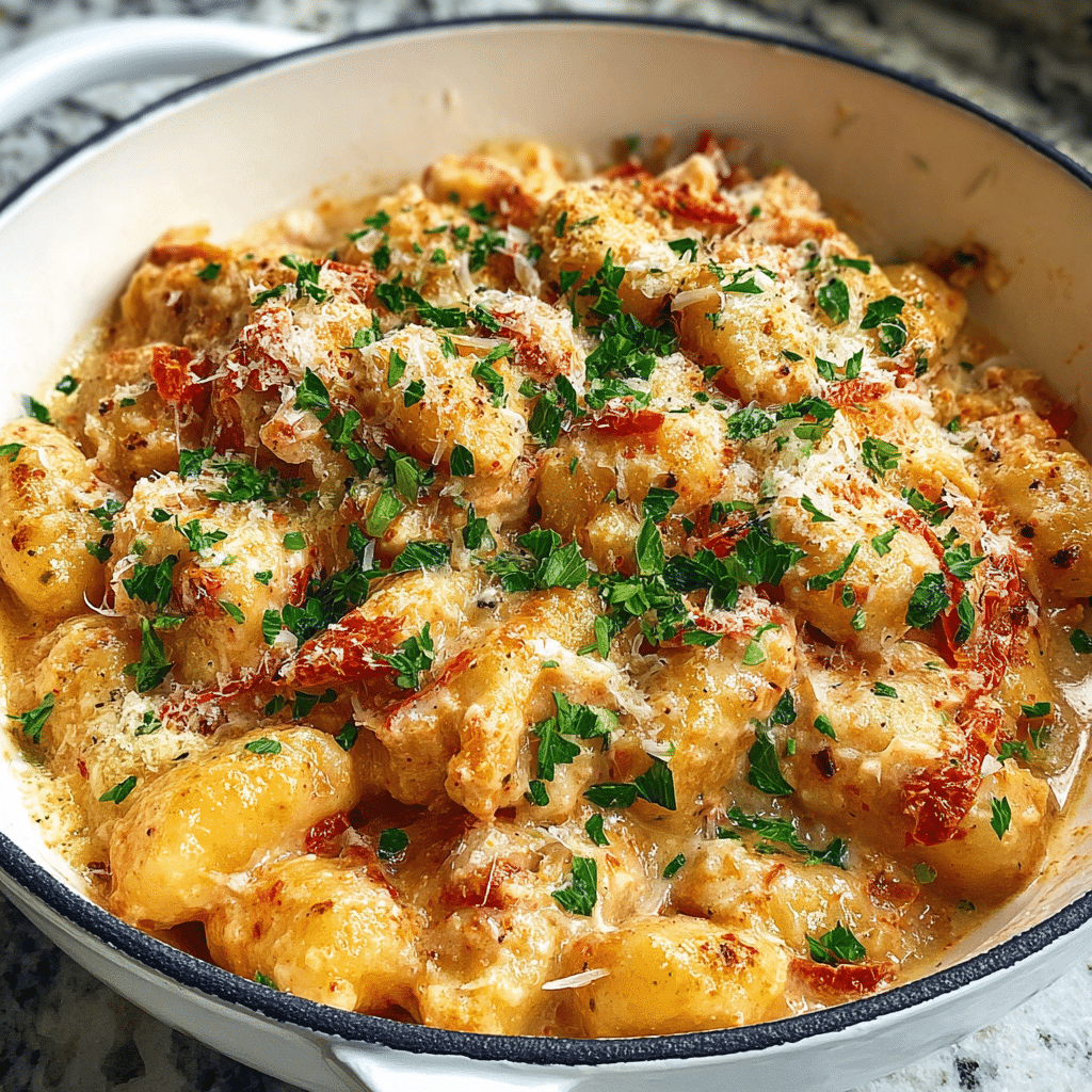 sun dried tomato gnocchi recipe