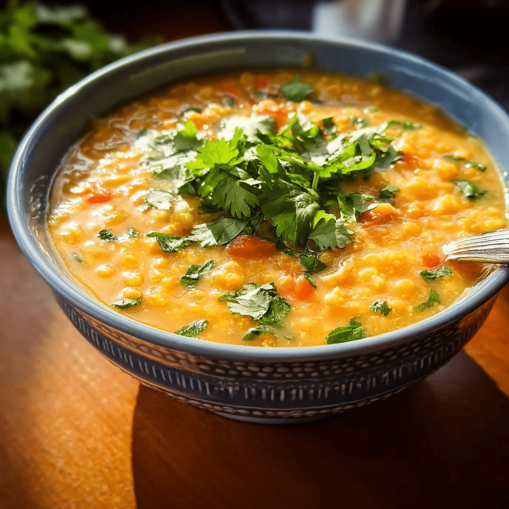Thai Coconut Red Lentil recipe