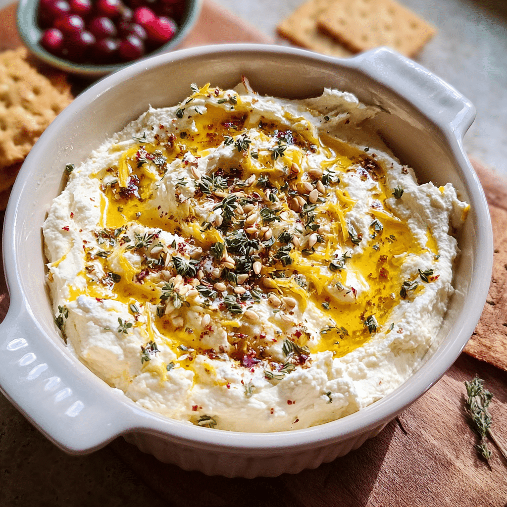 whipped ricotta dip recipe