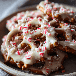 White Chocolate Peppermint Pretzels: Amazing Holiday Treats