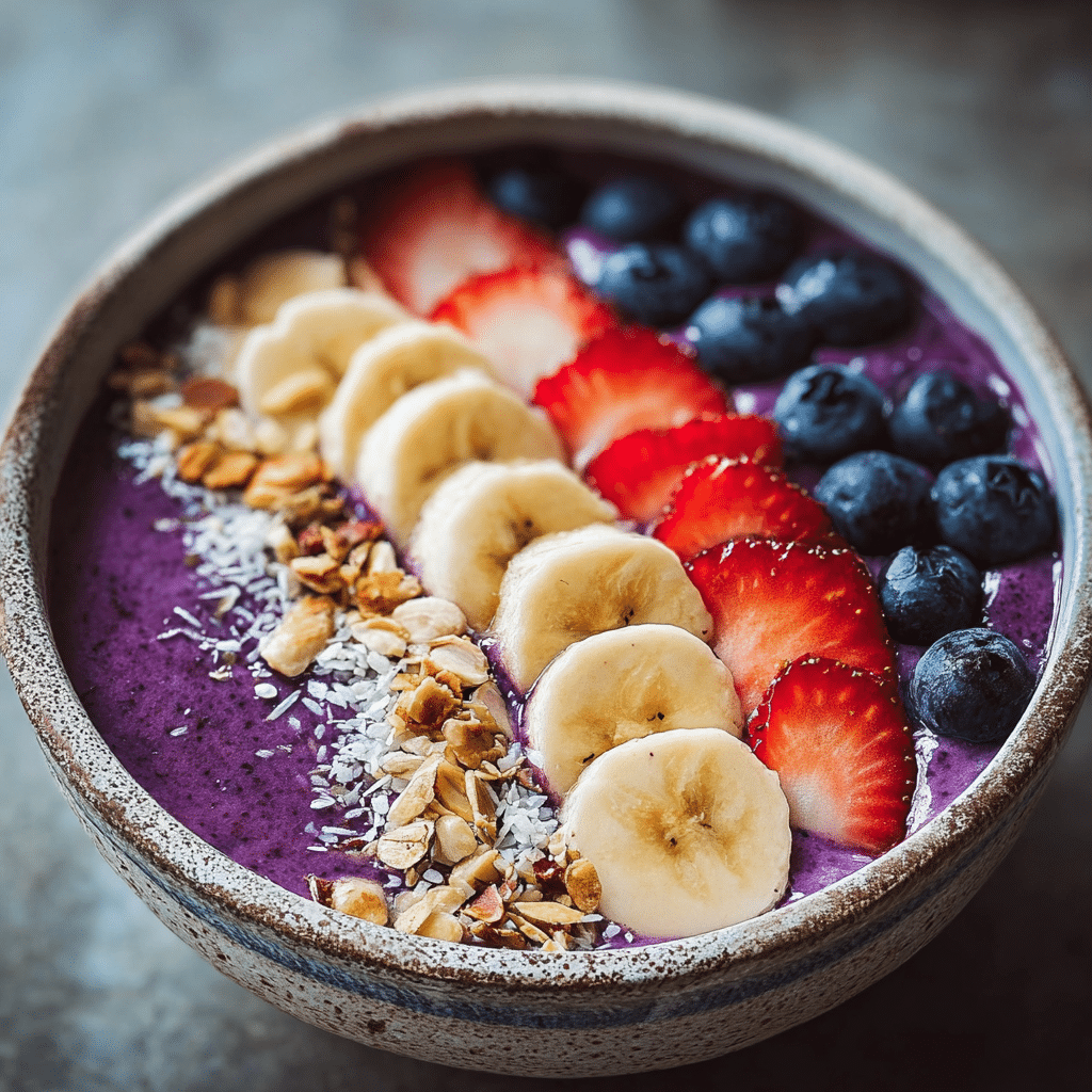 Acai Smoothie Bowl: Amazing Healthy Recipe Ready in 5 Minutes