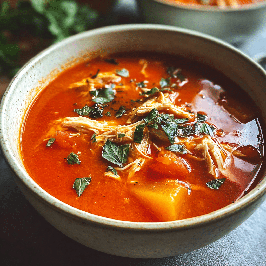 chicken tomato soup recipe