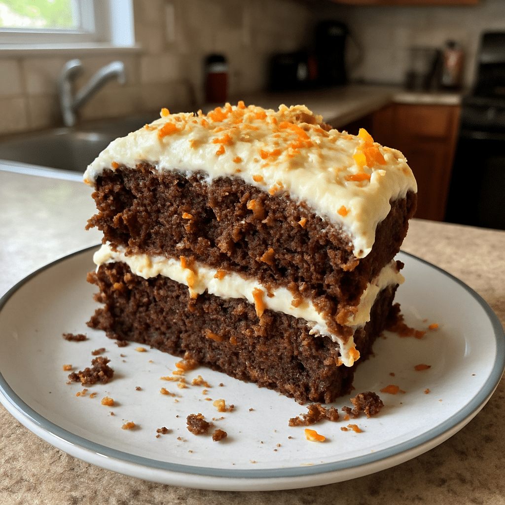 chocolate carrot cake recipe
