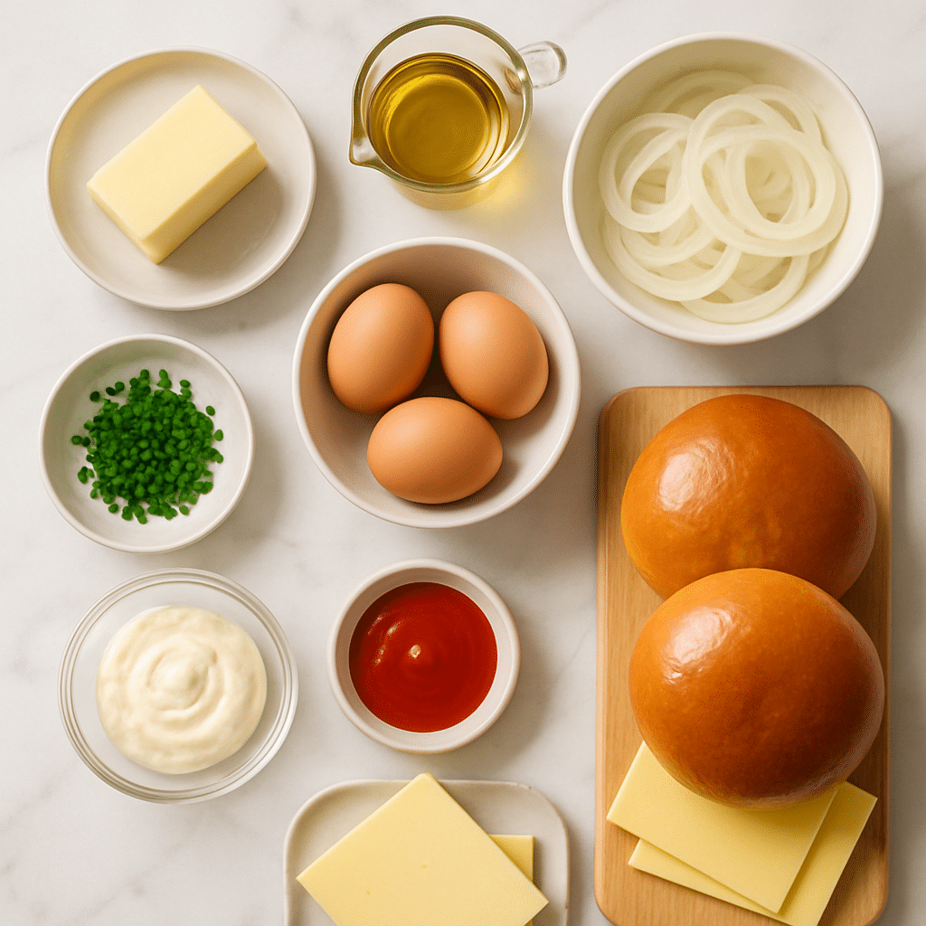 fairfax breakfast sandwich ingredients photo