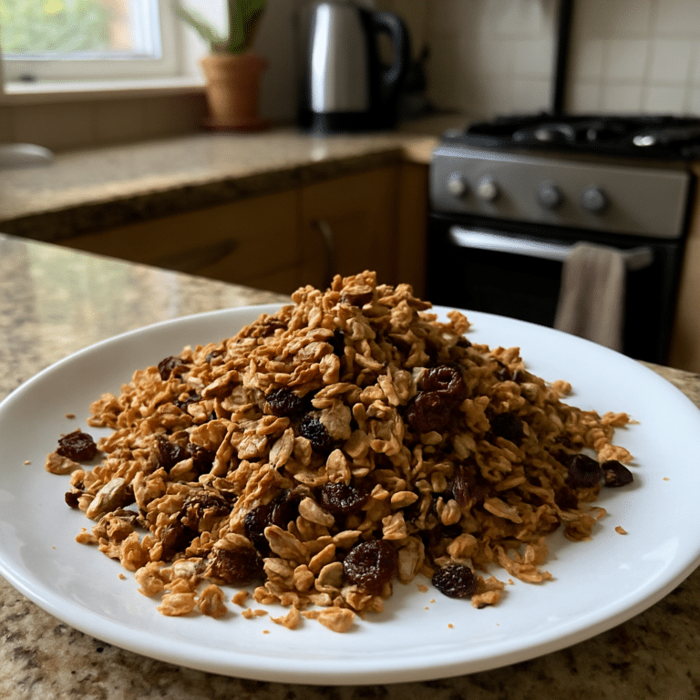 homemade toasted granola recipe
