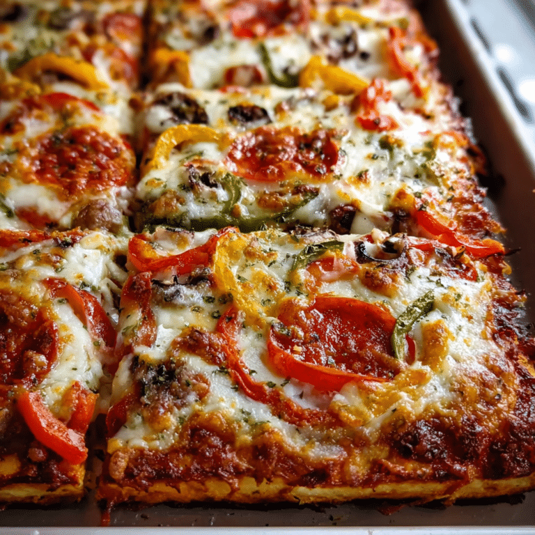 sheet pan pizza recipe