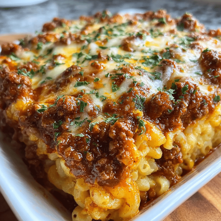 sloppy joe casserole recipe