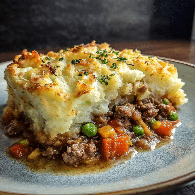 traditional shepherds pie recipe