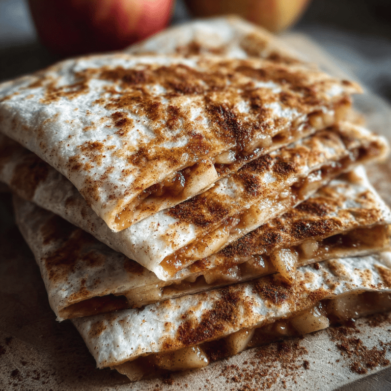 apple cinnamon breakfast quesadillas recipe