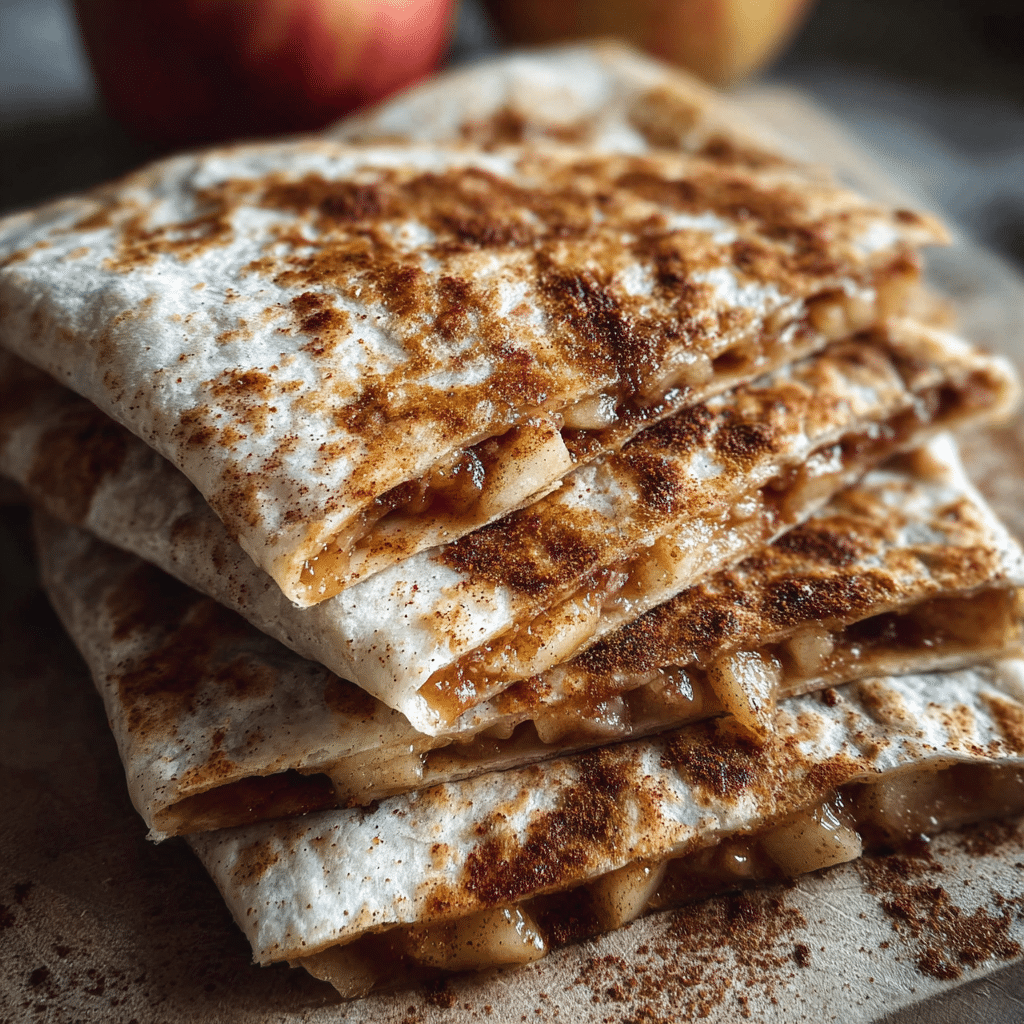 Apple Cinnamon Breakfast Quesadillas: Amazing Sweet Recipe