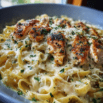 garlic butter chicken alfredo recipe