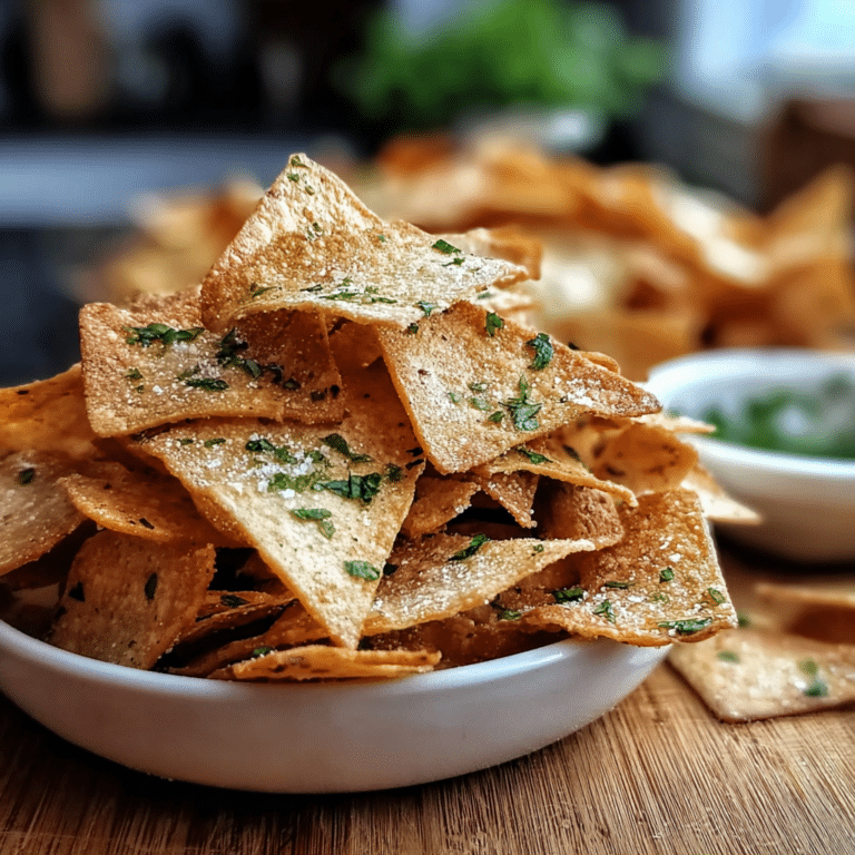homemade tortilla chips recipe