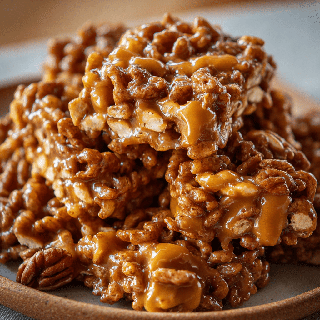 Praline Crunch Caramel Cereal: Amazing Homemade Recipe
