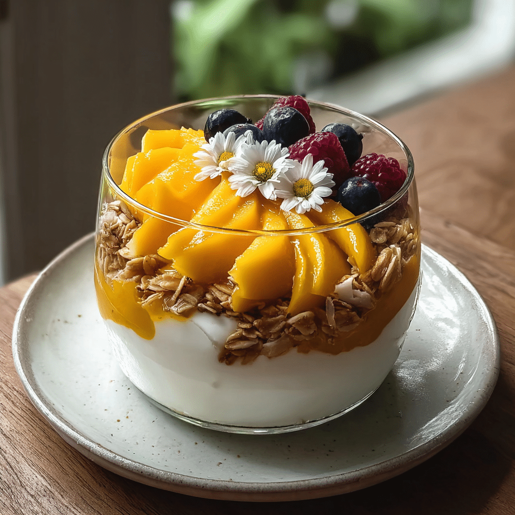Mango Coconut Yogurt Parfait Recipe – Delicious & Easy to Make